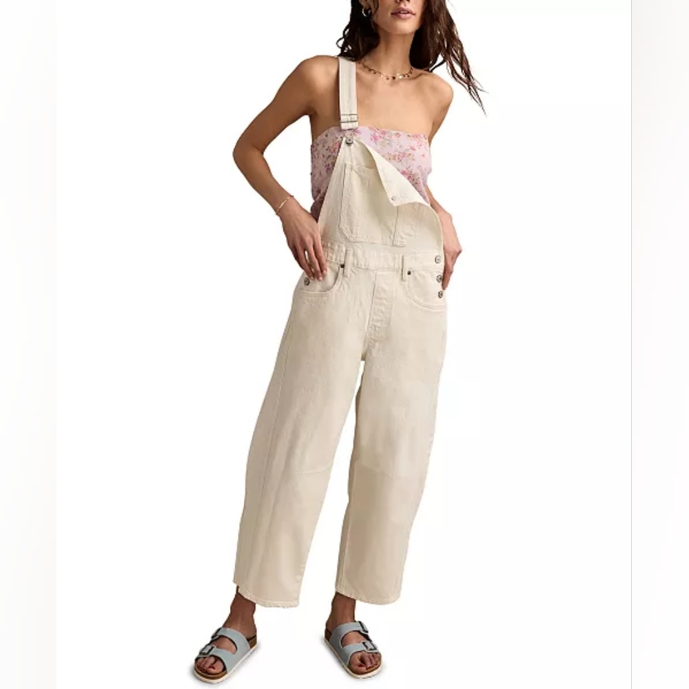 Lucky Brand Barrel Overalls